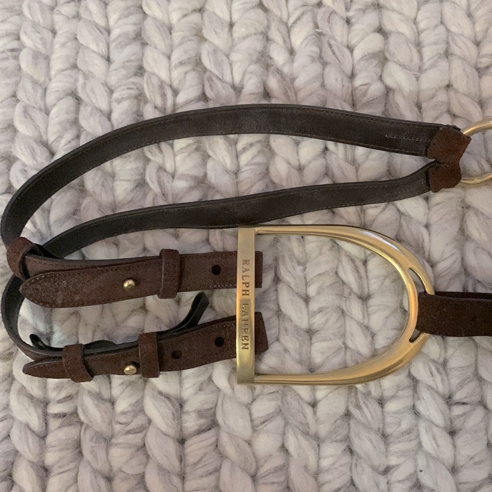 Ralph Lauren Collection Stirrup Belt - Picture 1 of 6